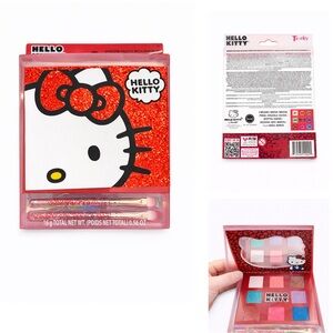 NWT - Hello Kitty Eyeshadow Palette Set | Mirror & Brushes